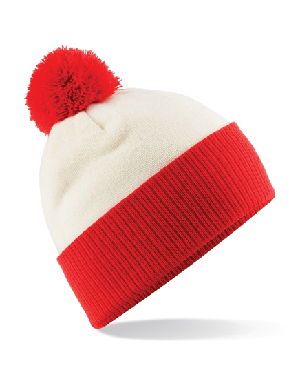 Snowstar Two-Tone Beanie