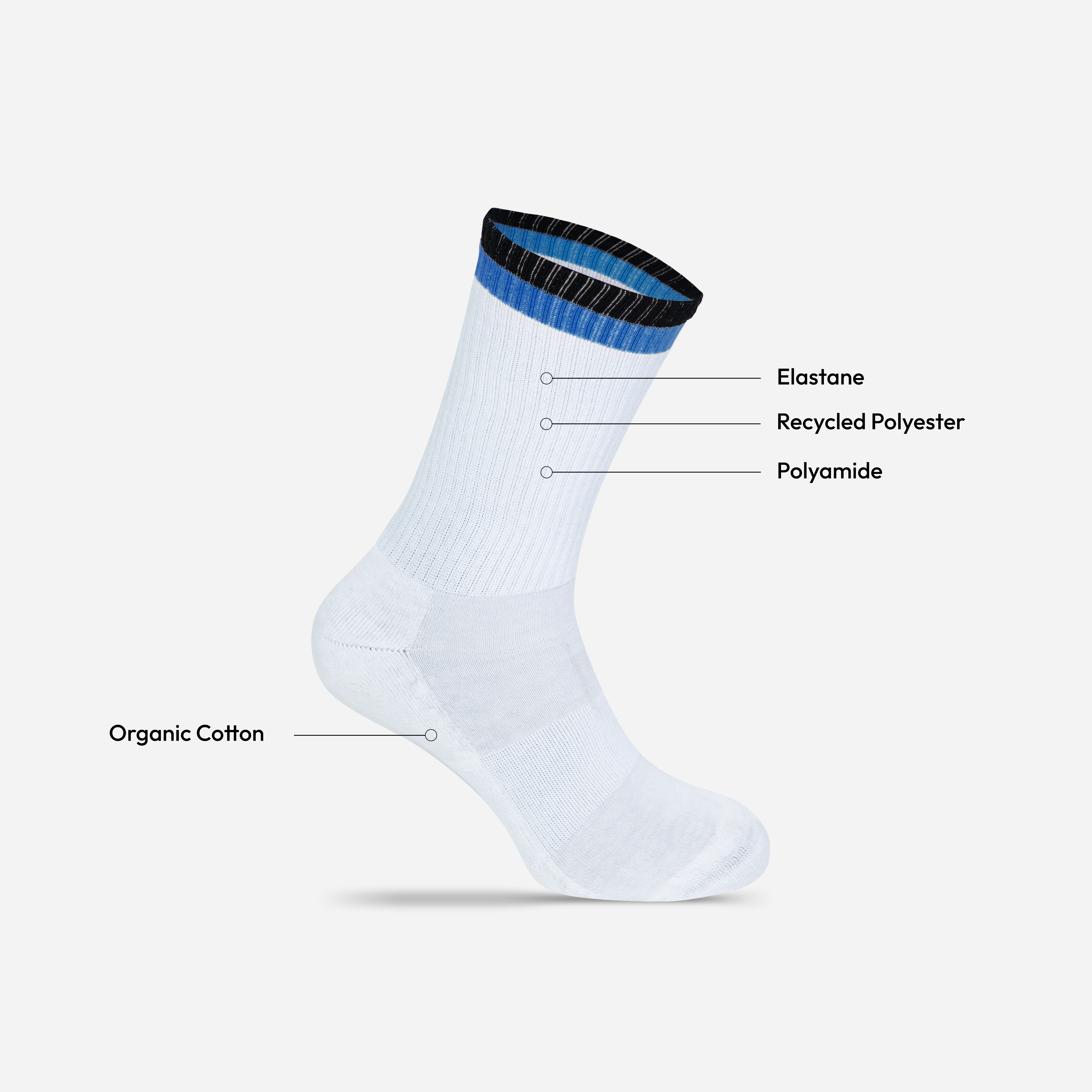 Strumpf – Tennis Socks Two Tone