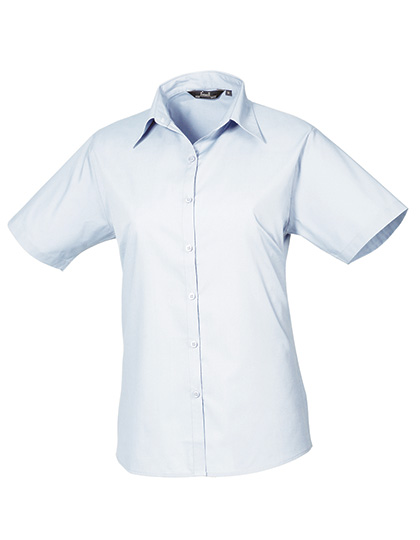 Bluse – Women´s Poplin Short Sleeve Blouse