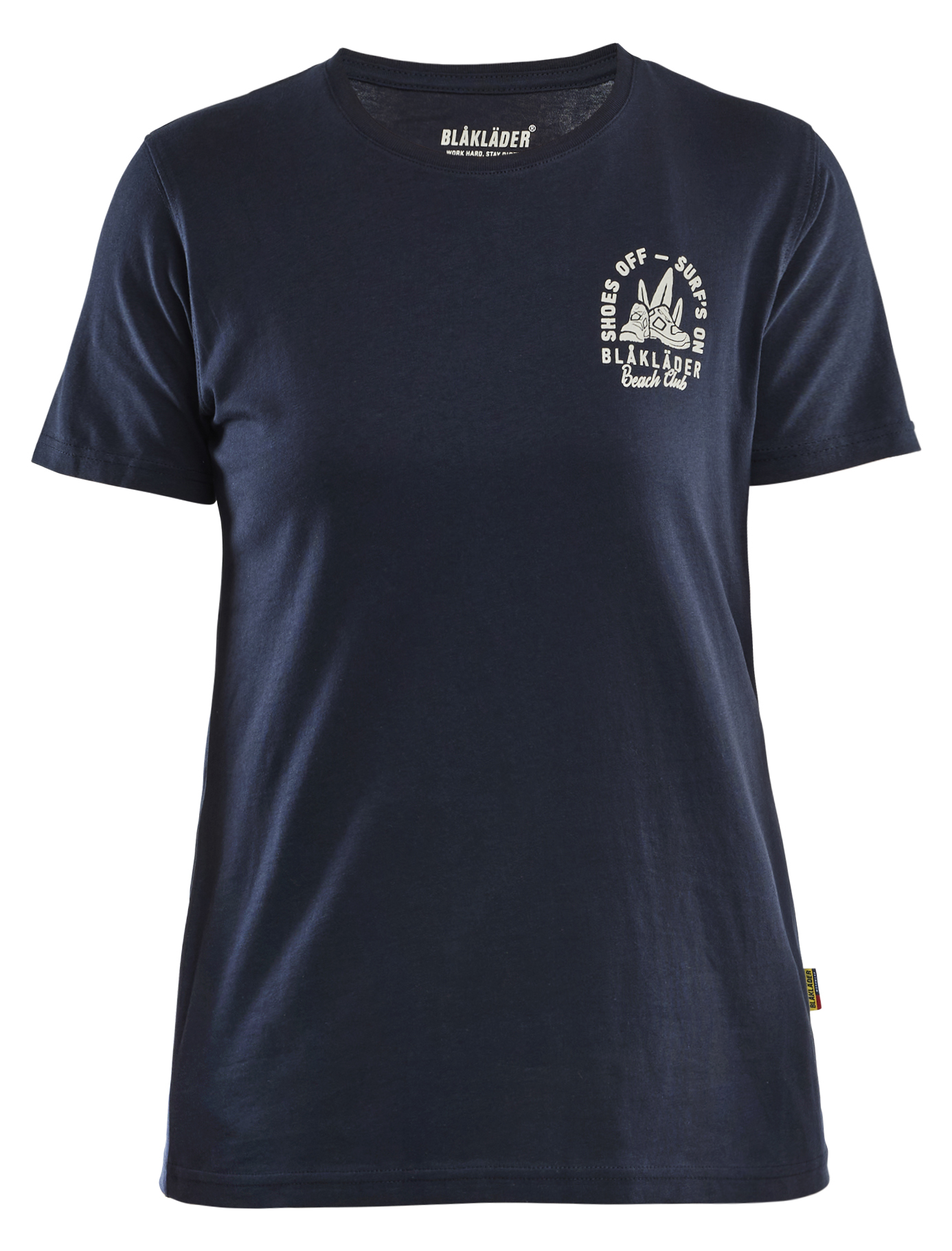 Damen T-Shirt Blåkläder Beach Club