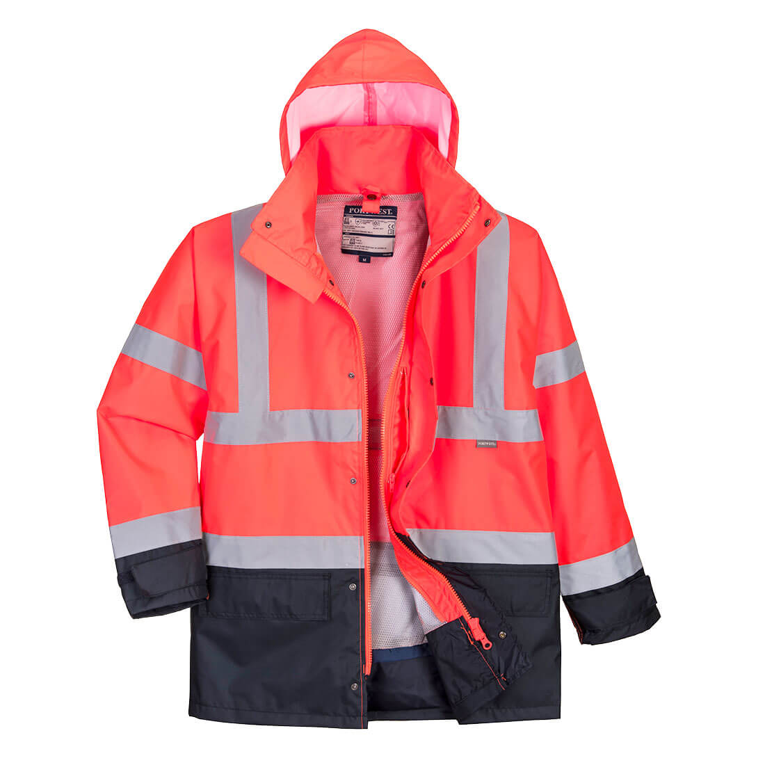 Hi-Vis 5-in-1 Kontrast Exekutiv Jacke