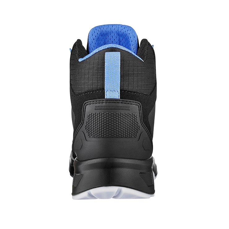 RUNNEX® S3S-ESD-Sicherheitsschnürstiefel ActionStar schwarz/blau