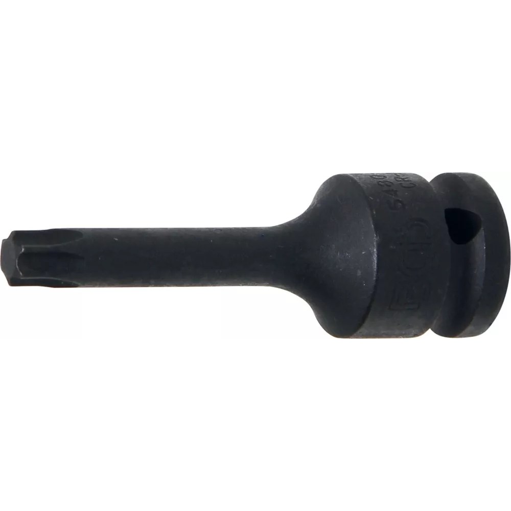Kraft-Bit-Einsatz, Länge 75 mm, Antrieb Innenvierkant 12,5 mm (1/2"), T-Profil (für Torx) T50