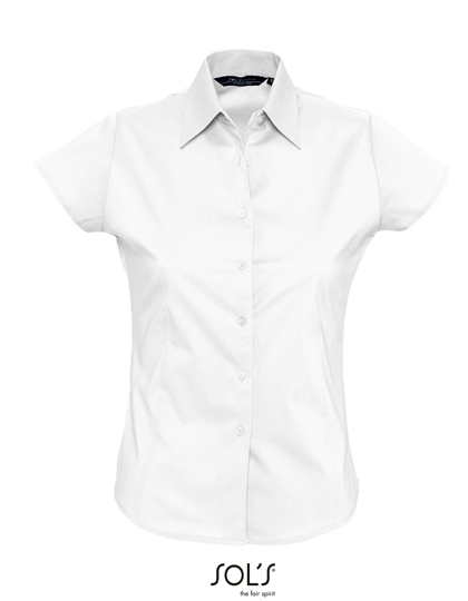 Bluse – Women´s Stretch-Blouse Excess Short Sleeve