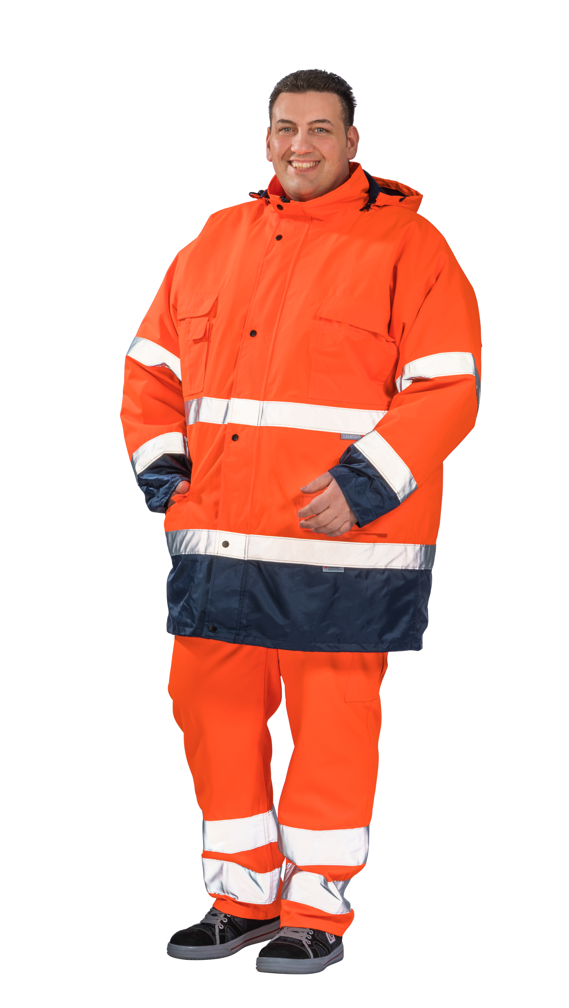 PLANAM Parka Warnschutz
