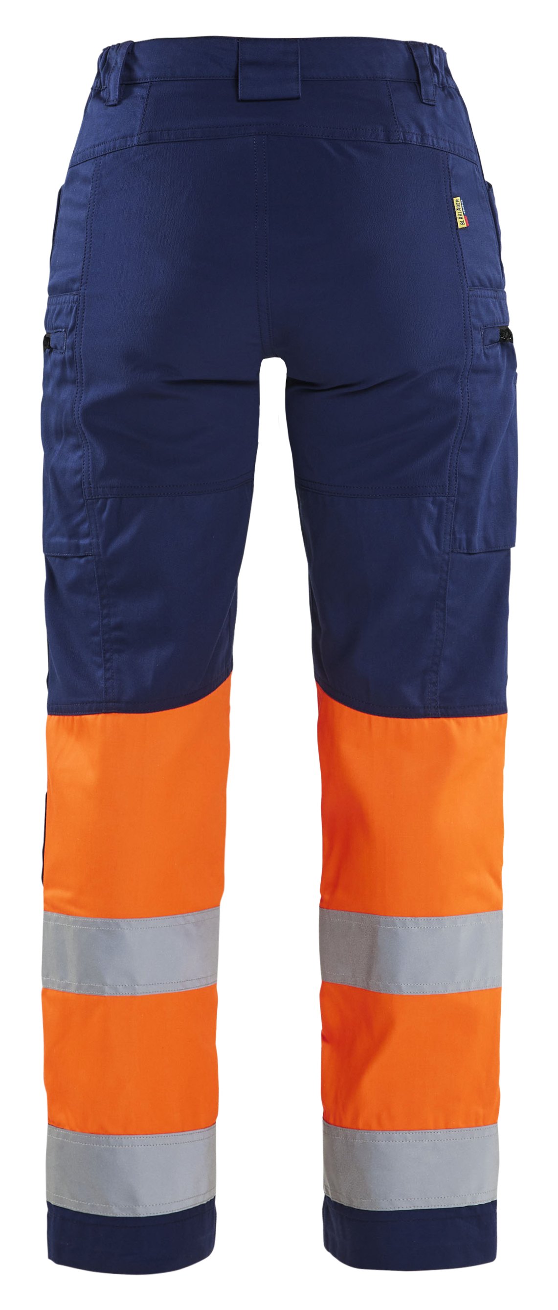 Damen High Vis Arbeitshose mit Stretch