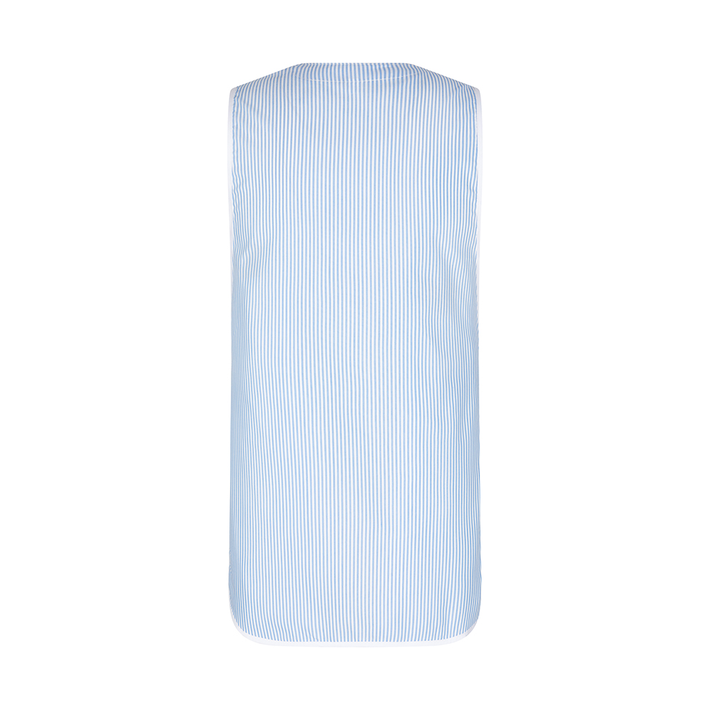 Überwurfschürze, blau gestreift, Gr. III (54-62)