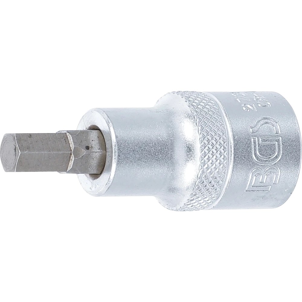 Bit-Einsatz, Länge 55 mm, Antrieb Innenvierkant 12,5 mm (1/2"), Innensechskant 9/32"