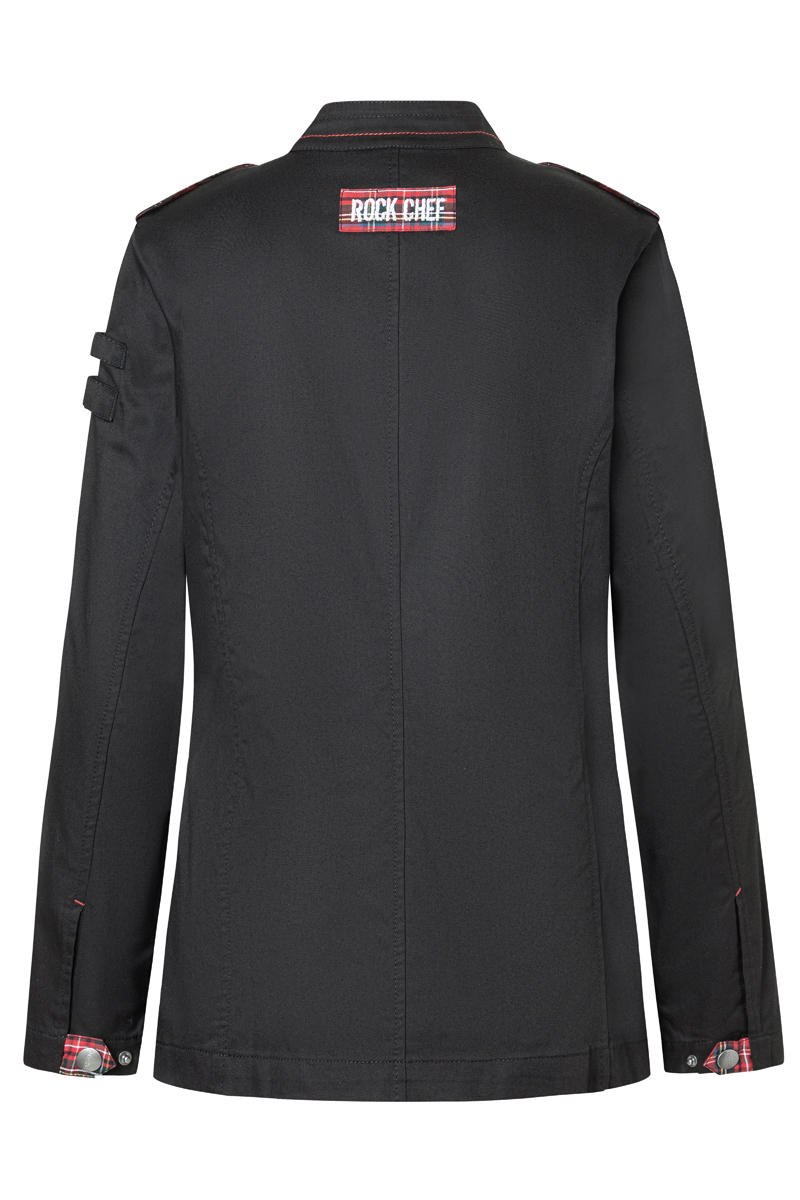 Long-Sleeve Women's Chef Jacket ROCK CHEF®-Stage2