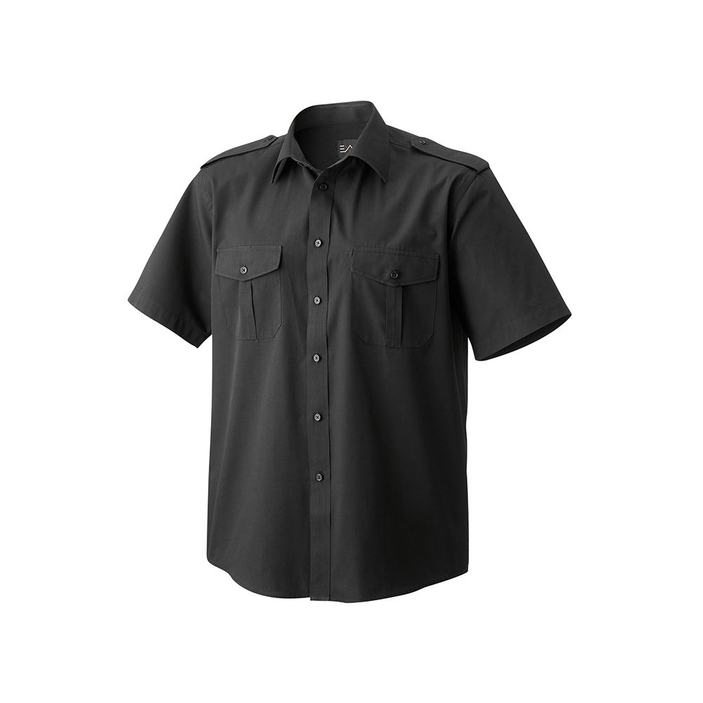 Herren Pilotenhemd halbarm