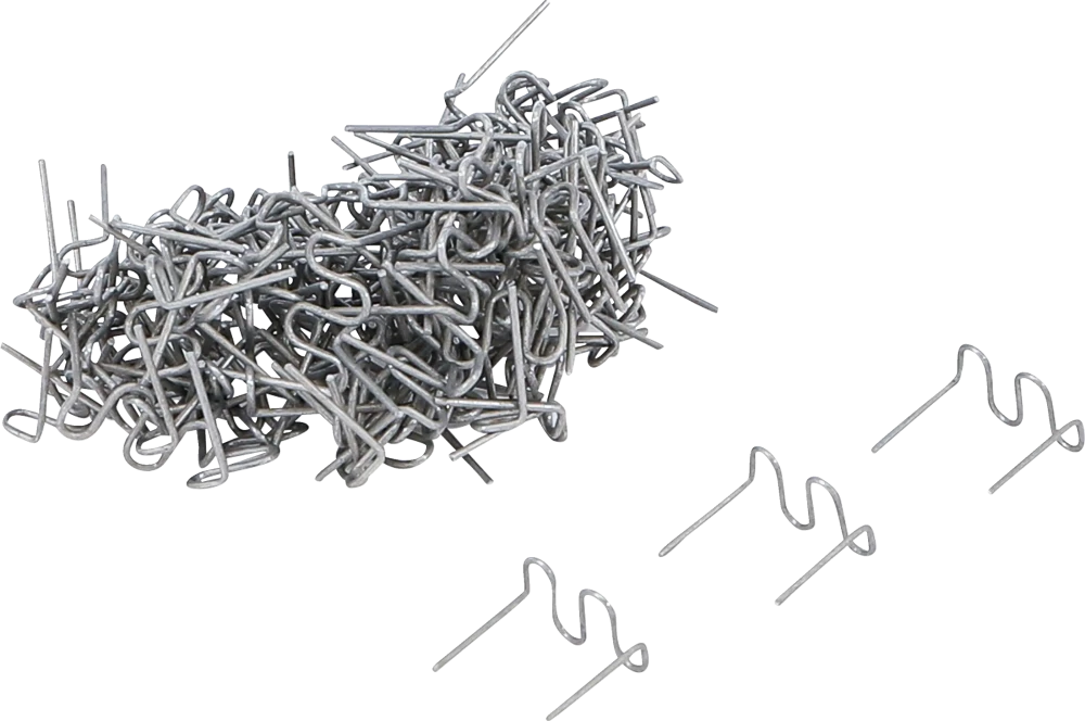Reparaturklammern-Satz, Wellenform, 0,8 mm, 100-tlg.