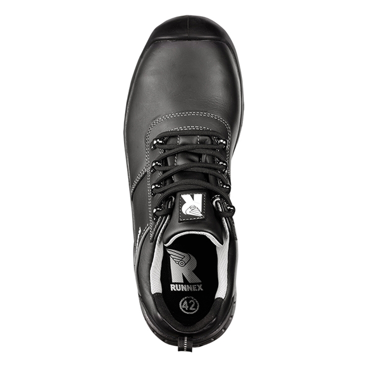 RUNNEX® S3S-Sicherheitshalbschuhe TeamStar schwarz/grau