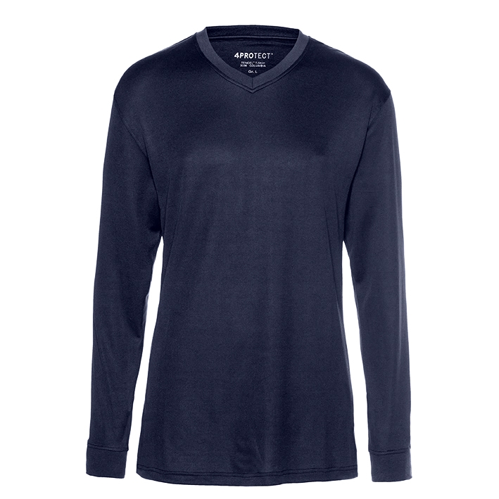 4PROTECT® UV-Schutz-Langarm-Shirt AUSTIN navy
