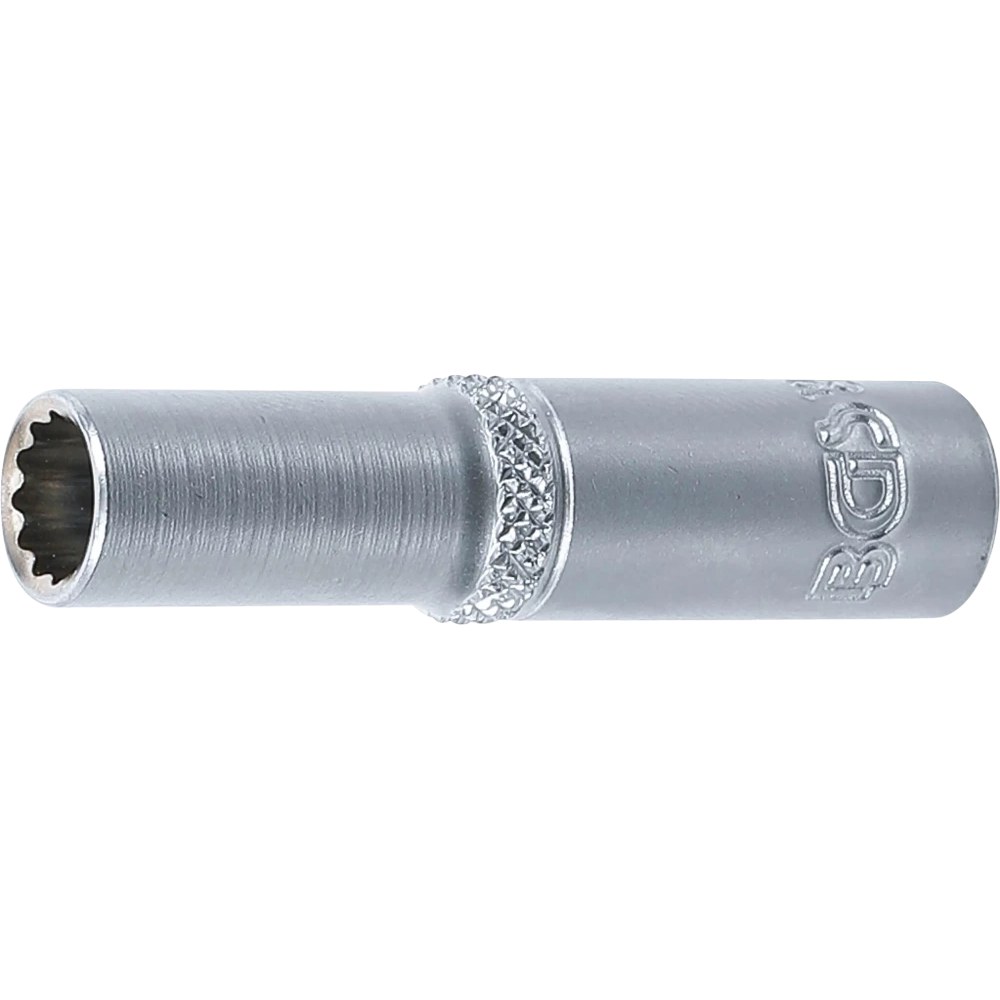 Steckschlüssel-Einsatz Zwölfkant, tief, Antrieb Innenvierkant 6,3 mm (1/4"), SW 7 mm
