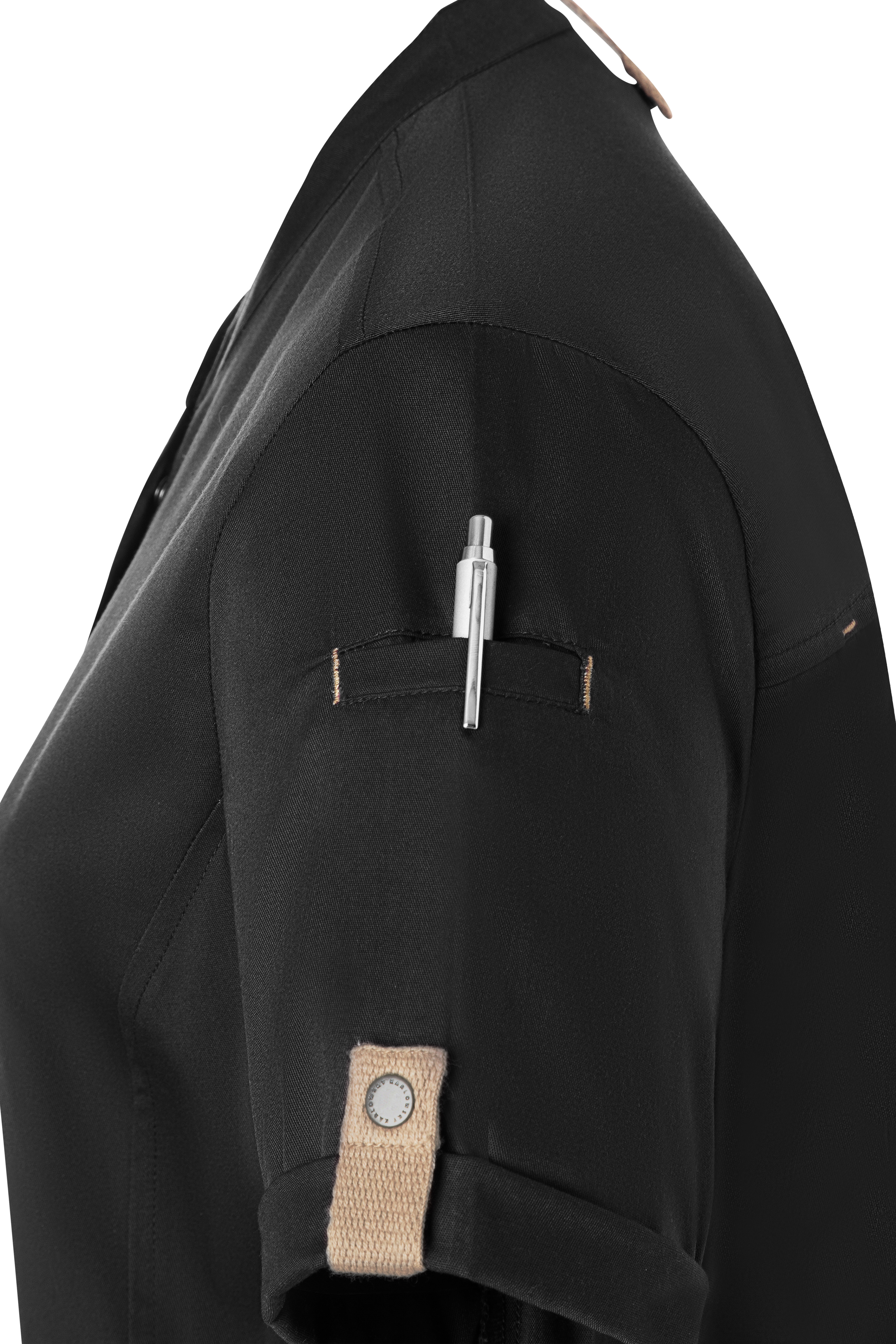 Damenkochjacke Green-Generation Kurzarm