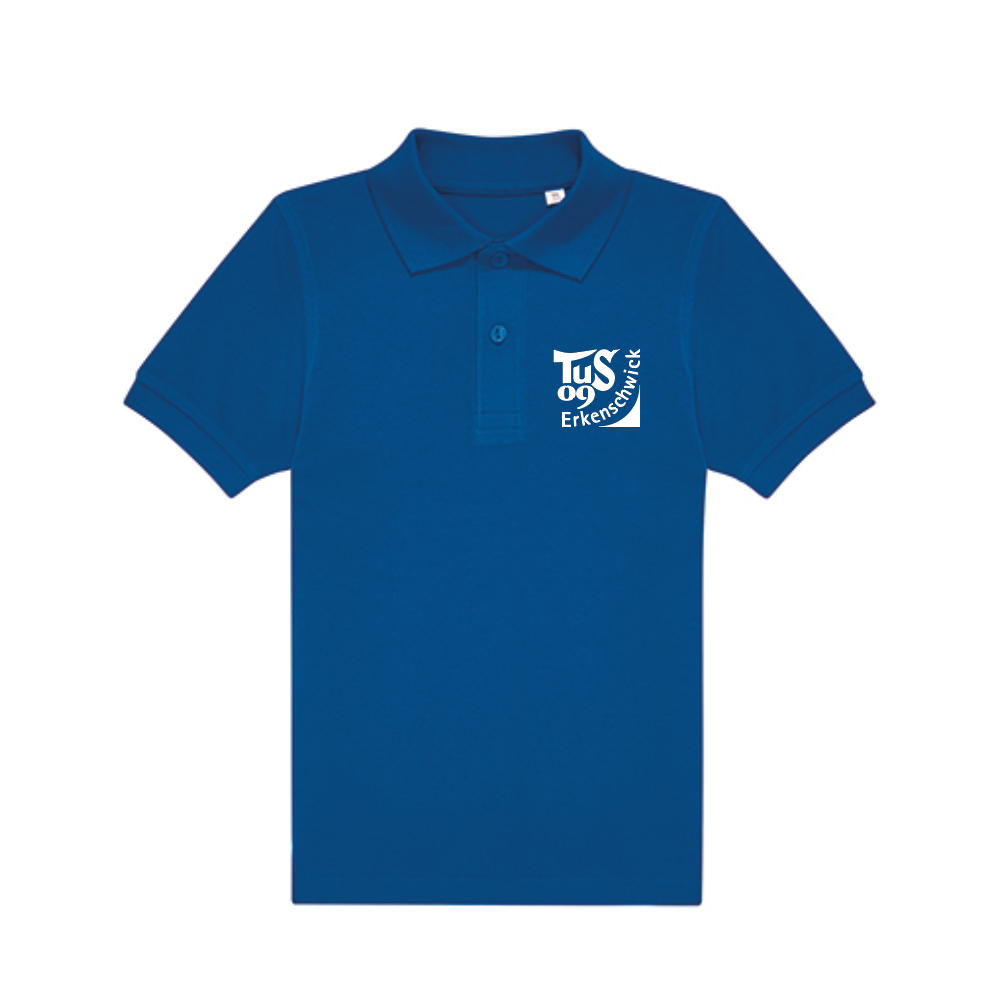 Kinder Poloshirt royal blau