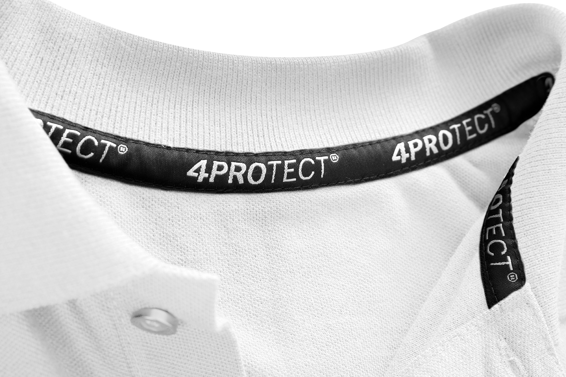 4PROTECT® Polo-Shirt Damen weiss