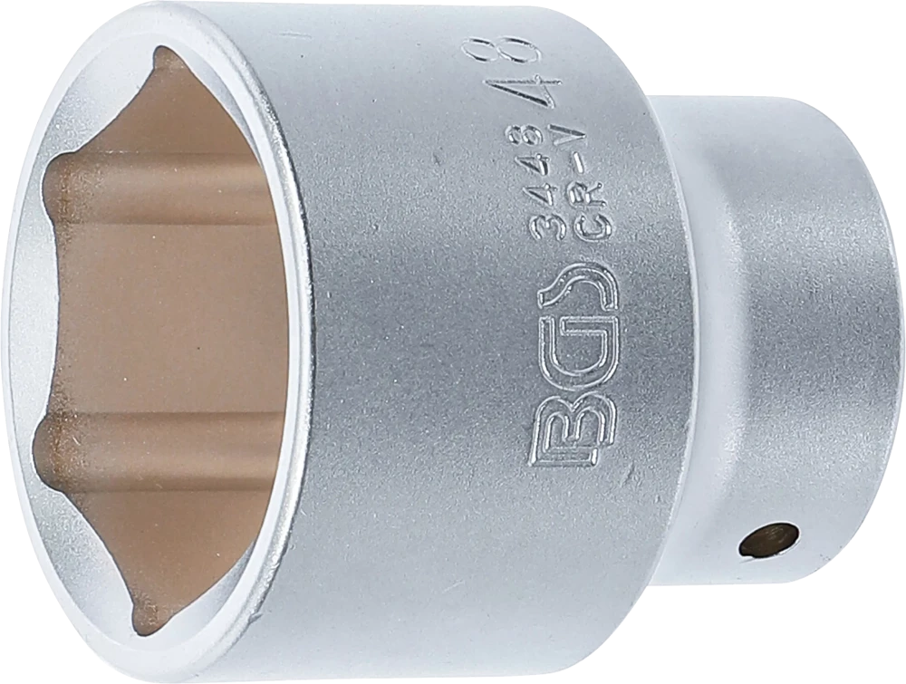 Steckschlüssel-Einsatz Sechskant, Antrieb Innenvierkant 20 mm (3/4"), SW 48 mm