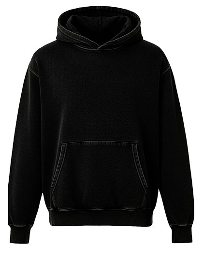Unisex Vintage Organic Cotton Hooded Sweatshirt