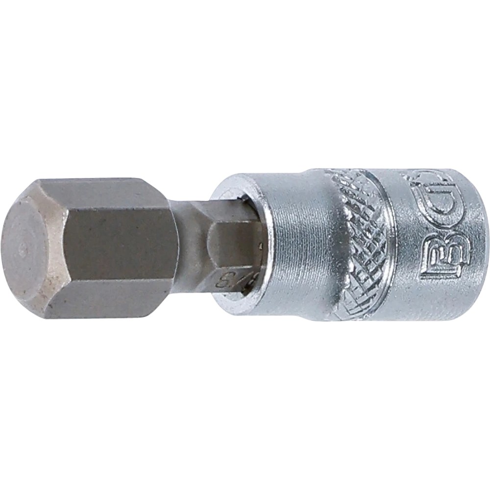 Bit-Einsatz, Antrieb Innenvierkant 6,3 mm (1/4"), Innensechskant 3/8"