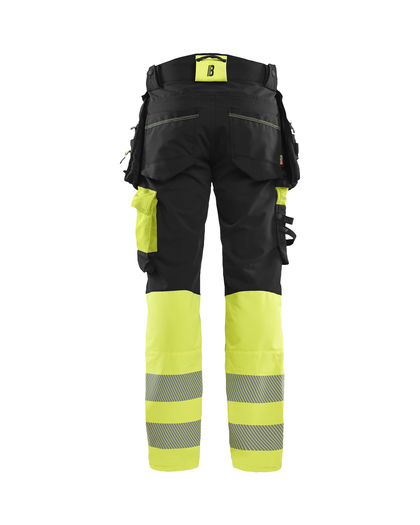 High Vis Arbeitshose 4-Wege-Stretch