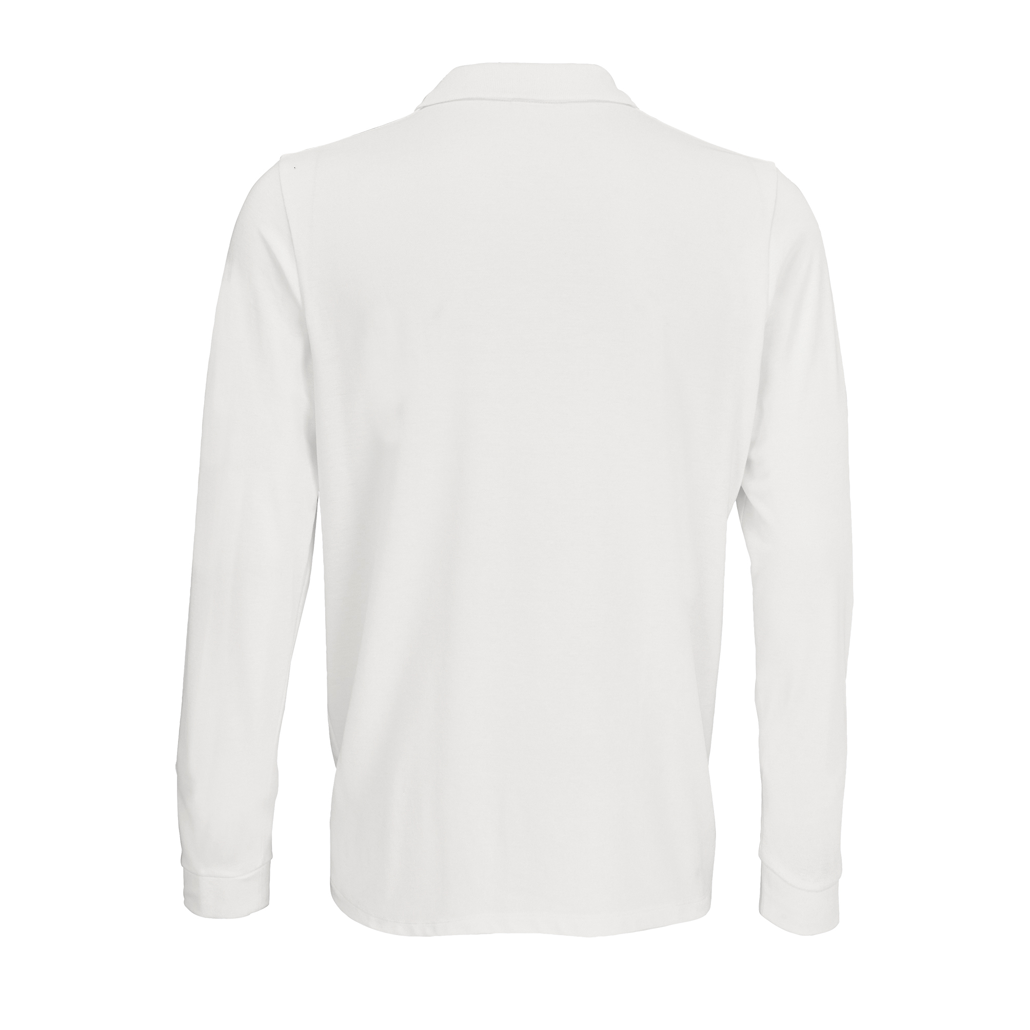 Unisex Long Sleeve Polycotton Polo Shirt