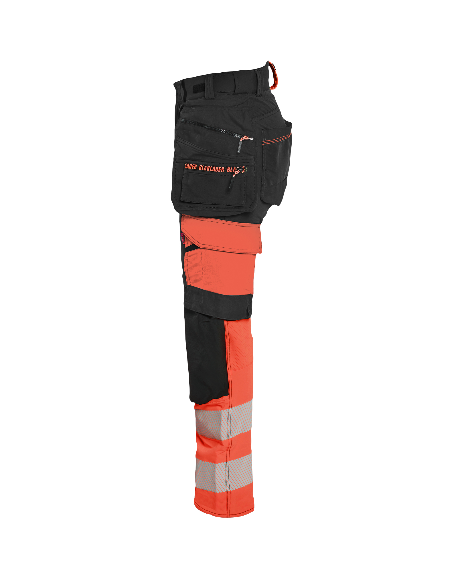 Damen High Vis Arbeitshose 4-Wege-Stretch