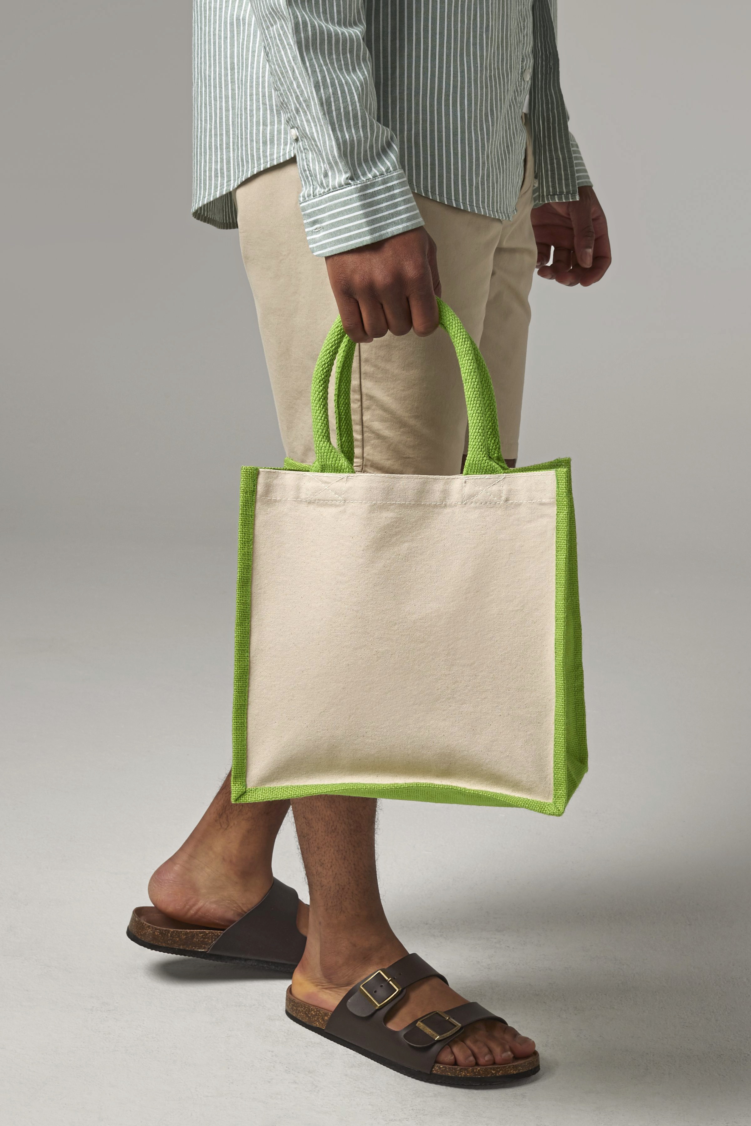 Tasche – Printers Midi Jute Bag