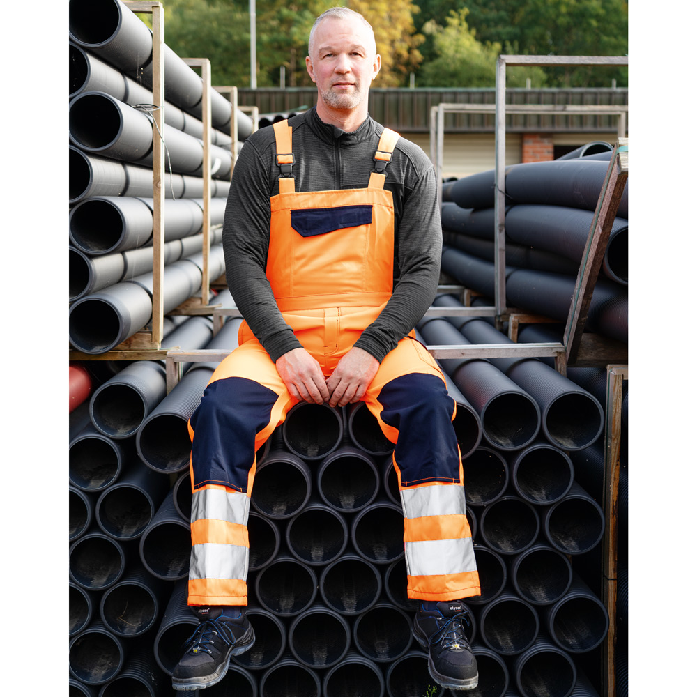 Warnschutz-Latzhose Bautzen