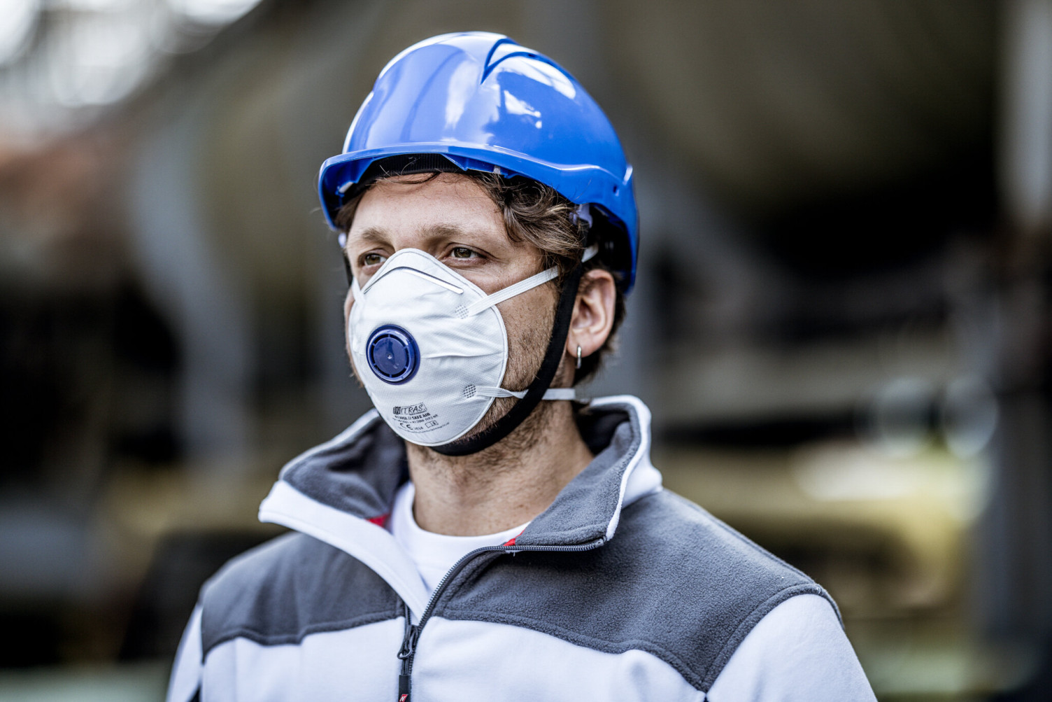 Industrieschutzhelm HEAD PROTECT königsblau / uni