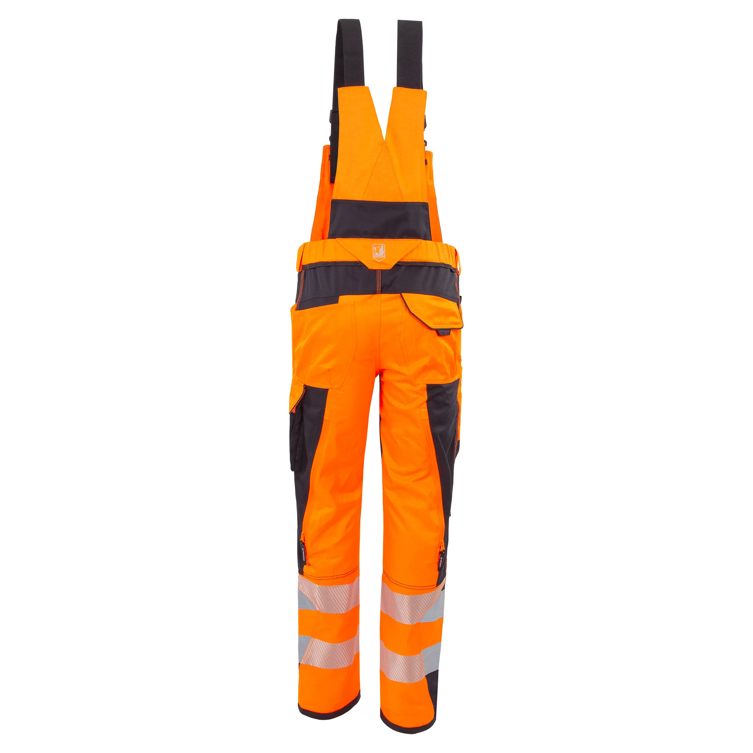 Arbeitslatzhose "Grizzlyskin Warnschutz" aus Lyocell & Cordura