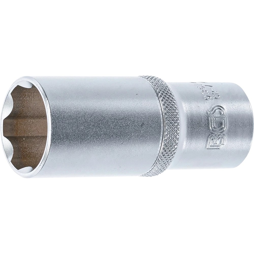 Steckschlüssel-Einsatz Super Lock, tief, Antrieb Innenvierkant 12,5 mm (1/2"), SW 24 mm