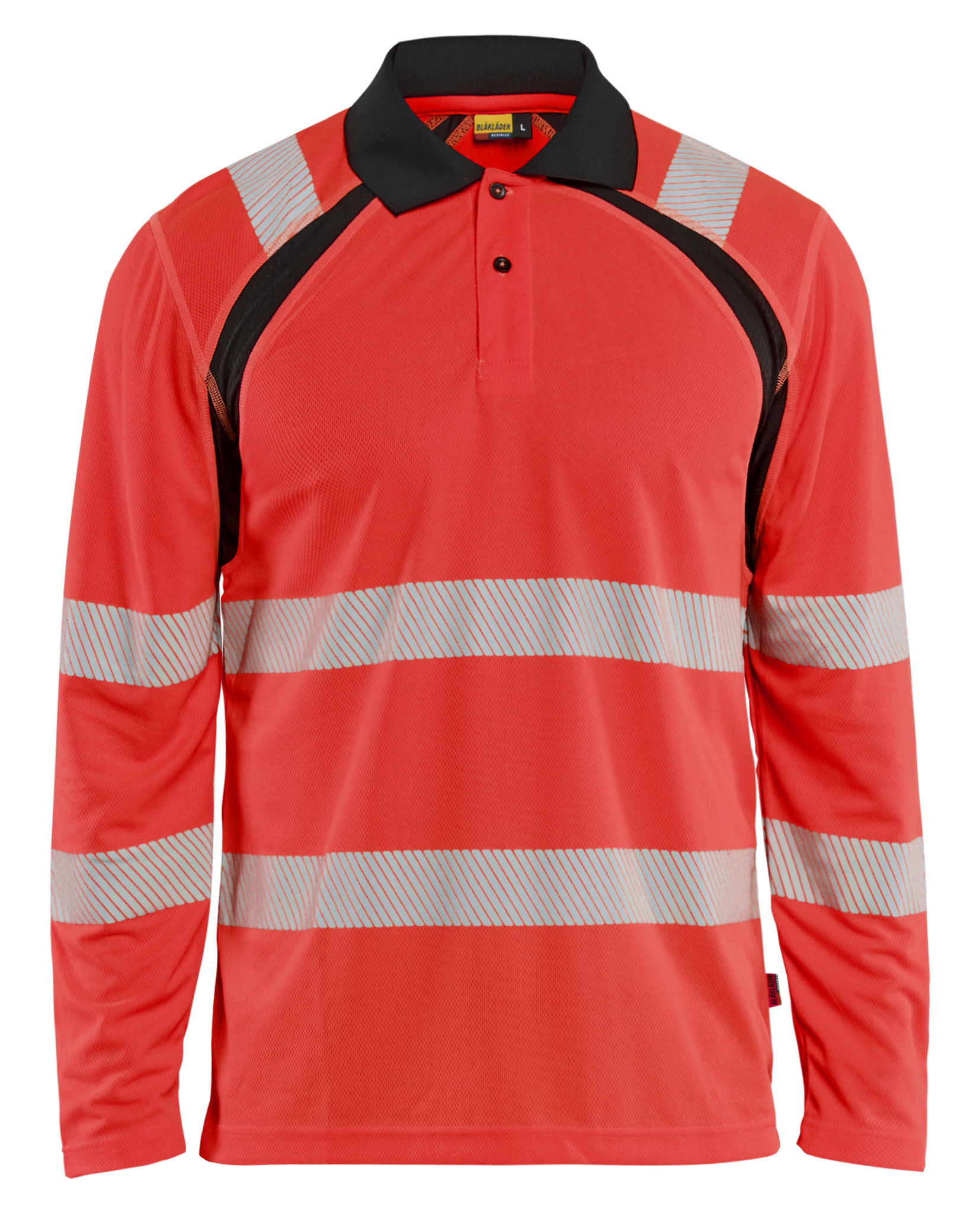 High Vis UV Langarm Poloshirt