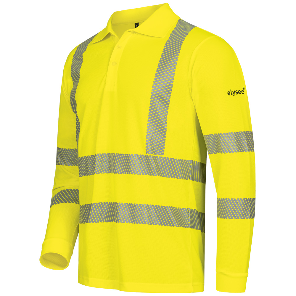 UV- und Warnschutz Langarm Polo-Shirt Wapse