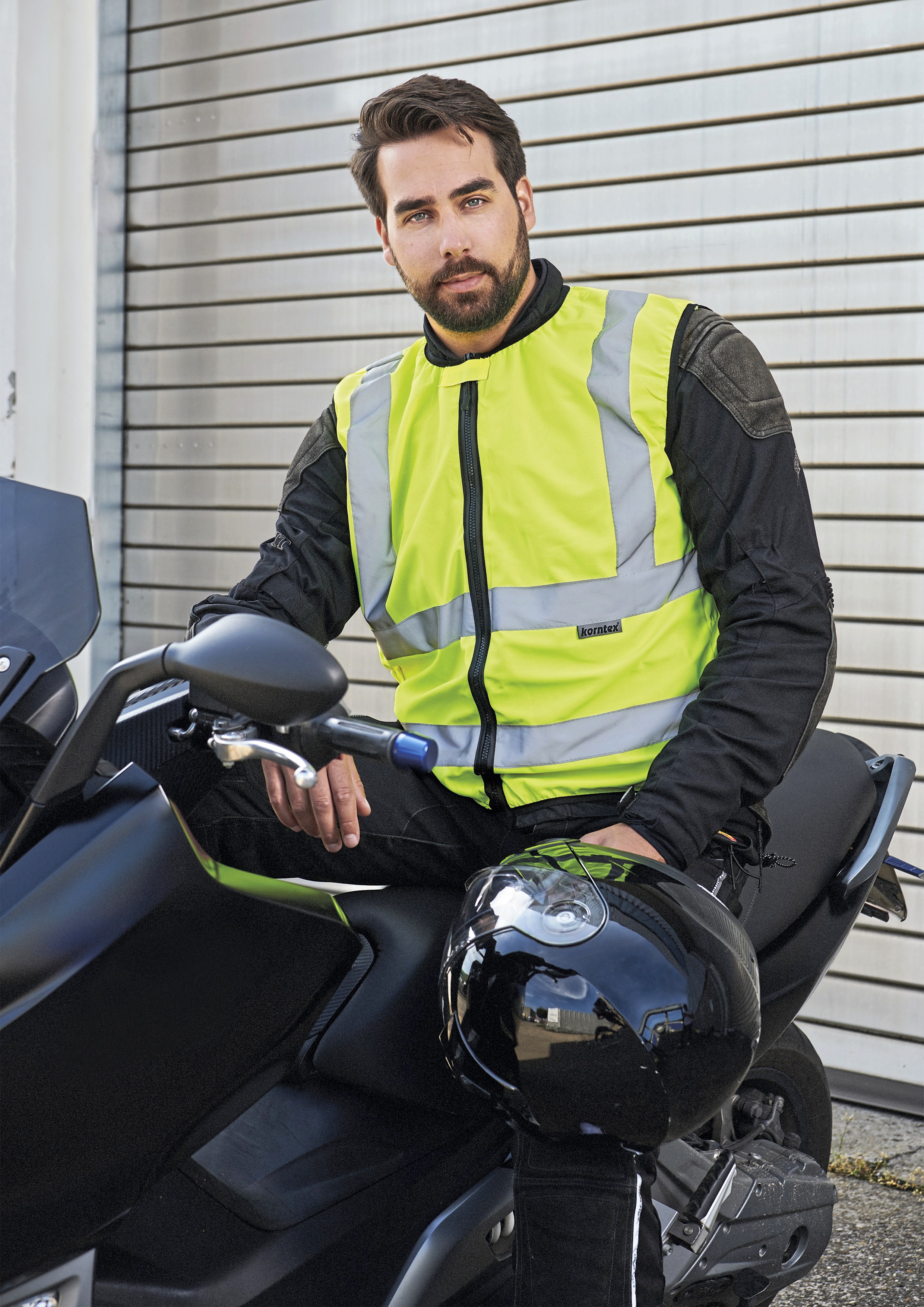 Weste – Hi-Vis Biker Safety Vest Schleiz