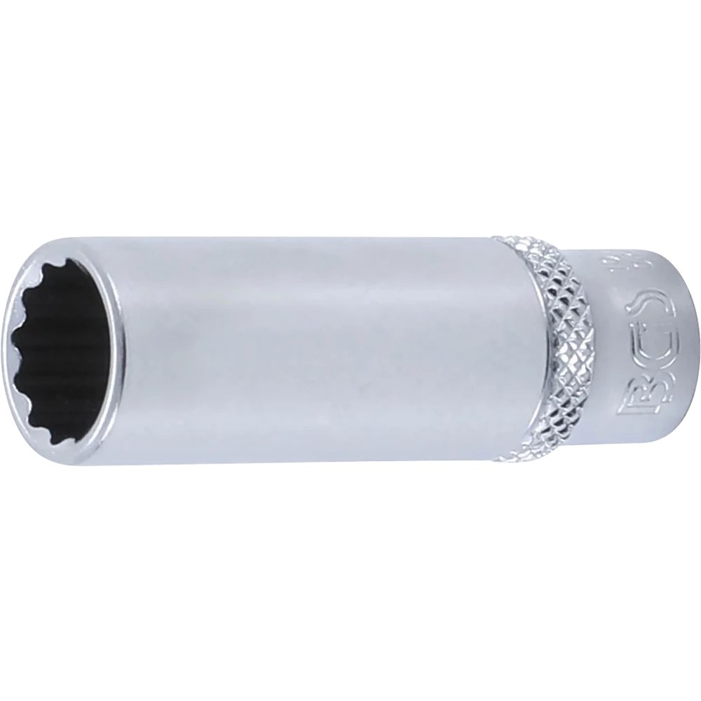 Steckschlüssel-Einsatz Zwölfkant, tief, Antrieb Innenvierkant 6,3 mm (1/4"), SW 11 mm