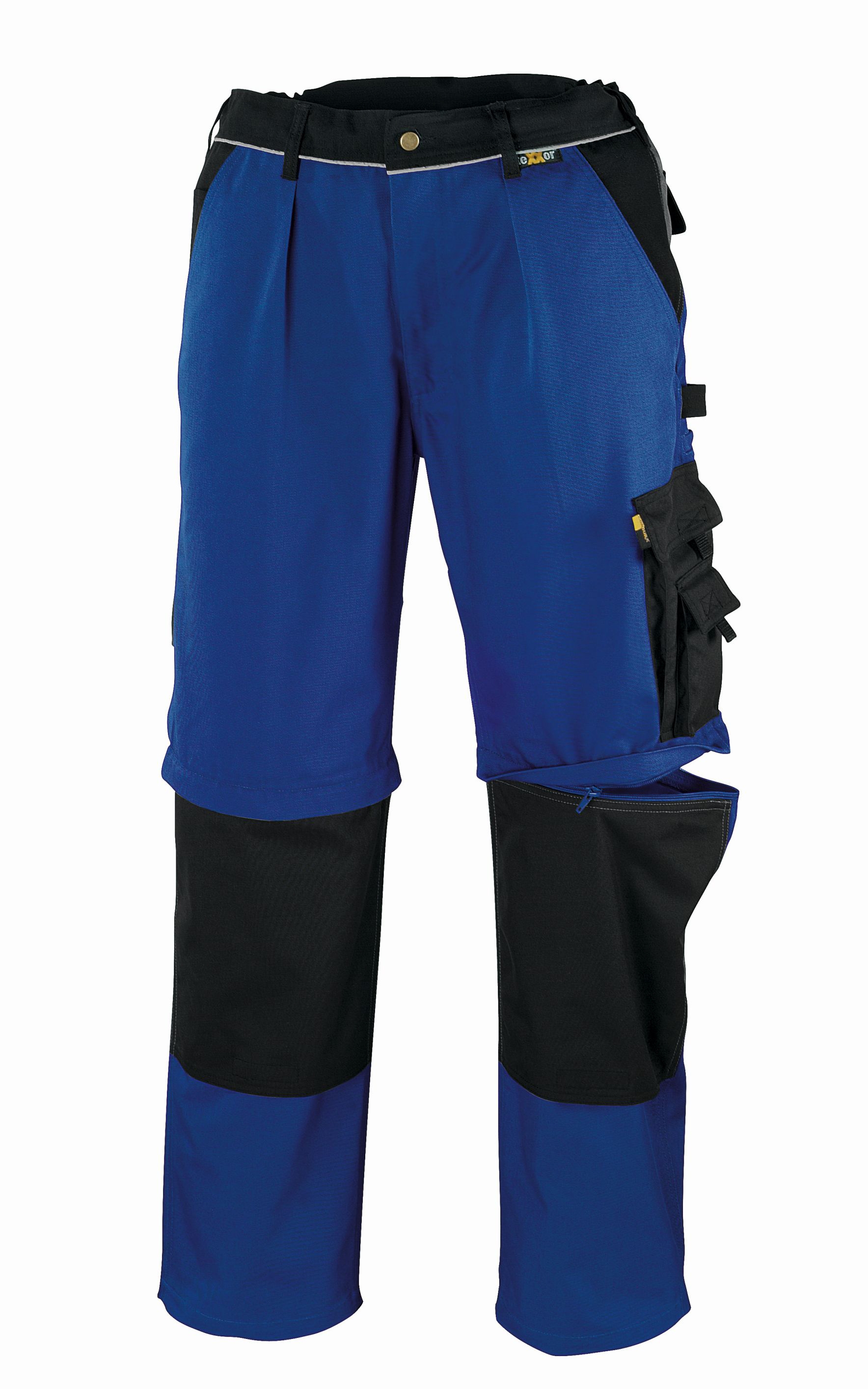 teXXor® Canvas (320 g/m²) 2-in-1 Bundhose TOBAGO kornblau/schwarz
