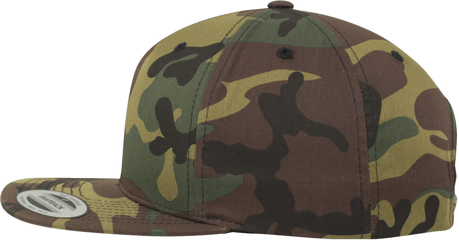 Camo Classic Snapback Cap