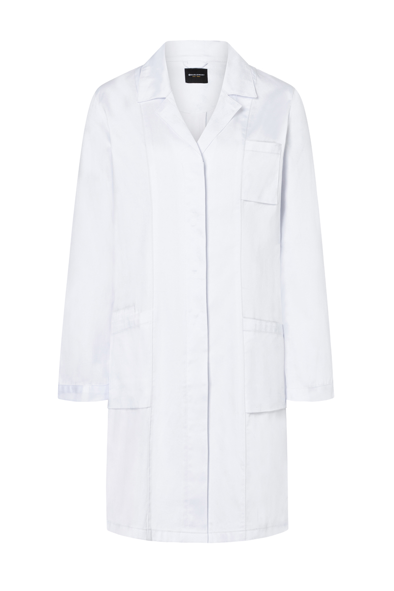 Women's Doctor's and Lab Coat Classic-Shape with Revers Collar