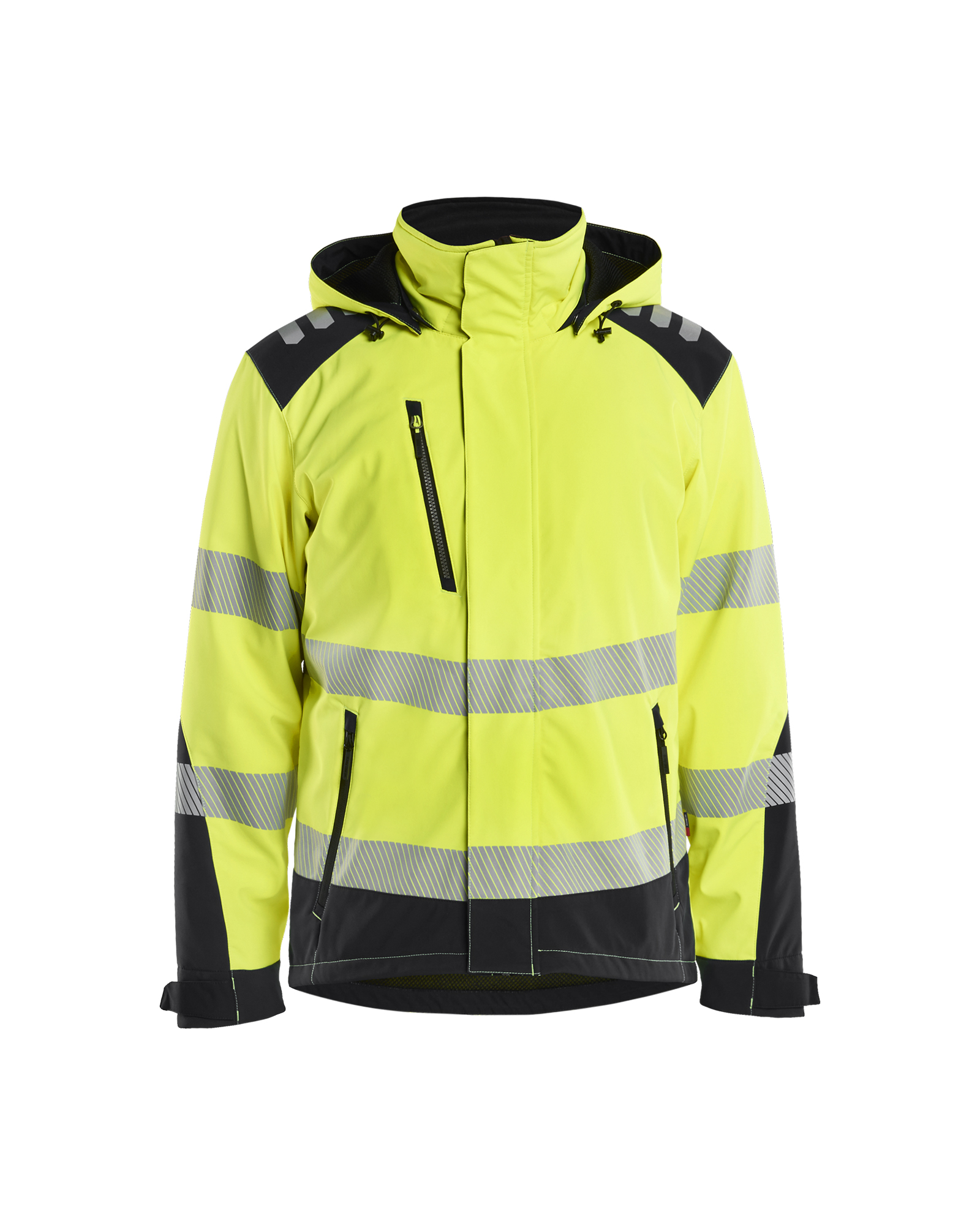 High Vis Softshell Winterjacke