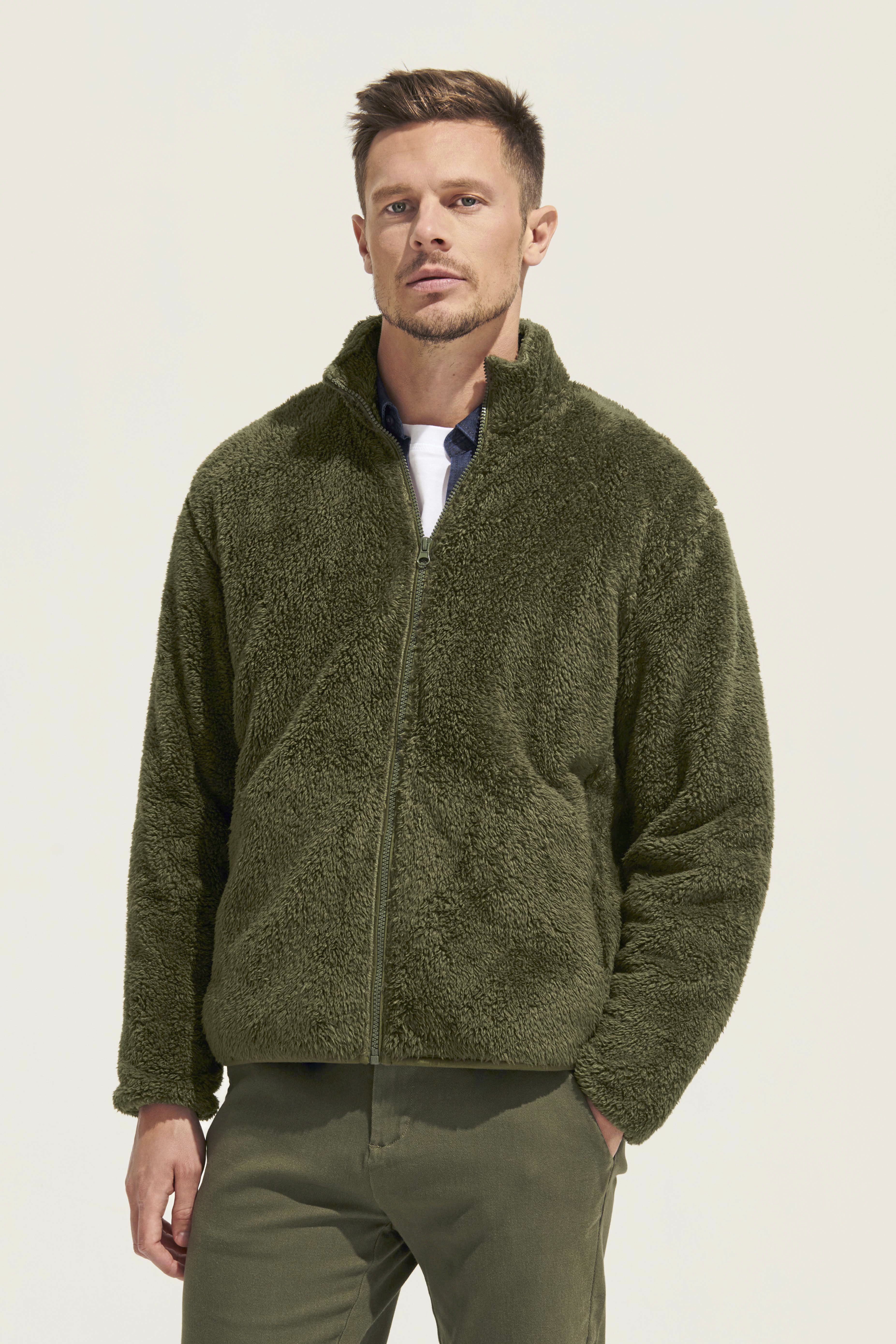 Unisex Fleece Zip Jacket Finch