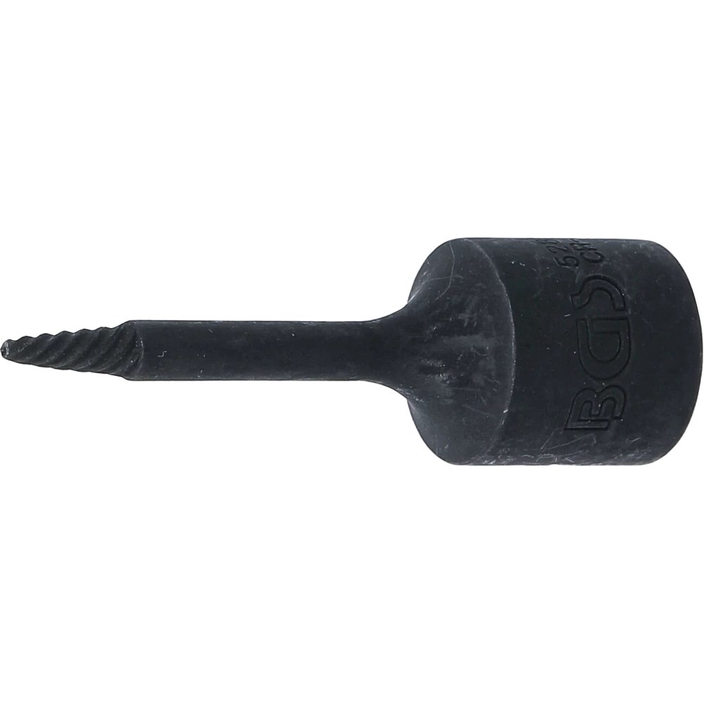 Spiral-Profil-Steckschlüssel-Einsatz / Schraubenausdreher, Antrieb Innenvierkant 10 mm (3/8"), 2 mm