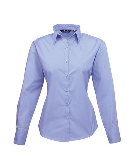 Bluse – Women´s Poplin Long Sleeve Blouse