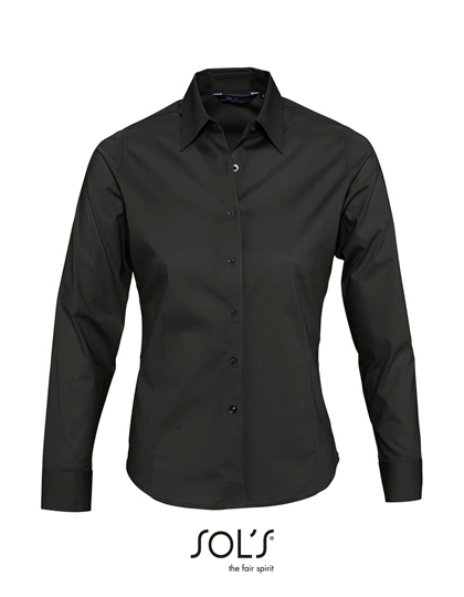 Bluse – Women´s Long Sleeved Stretch Shirt Eden