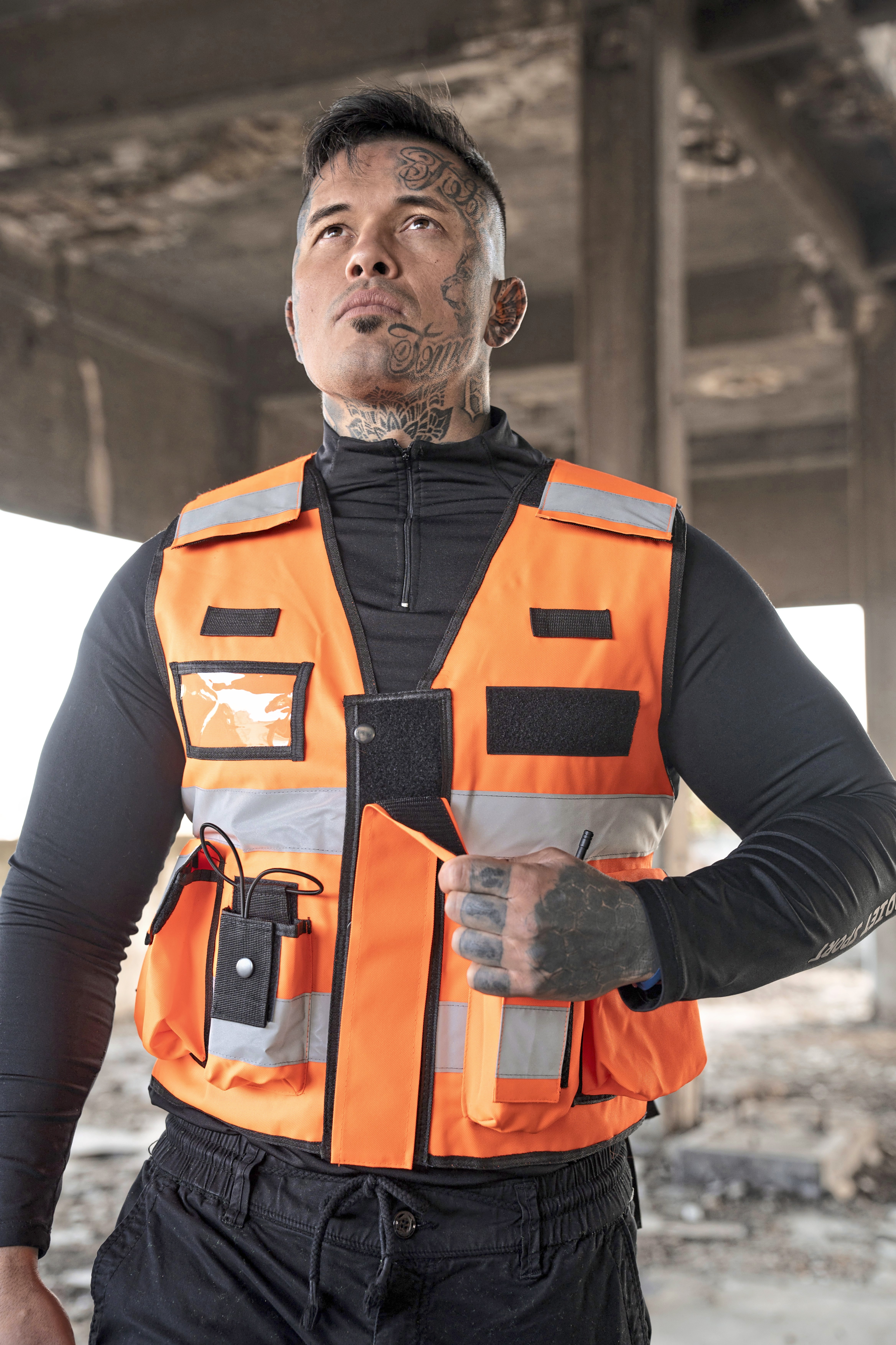 Weste – Zipper Patch