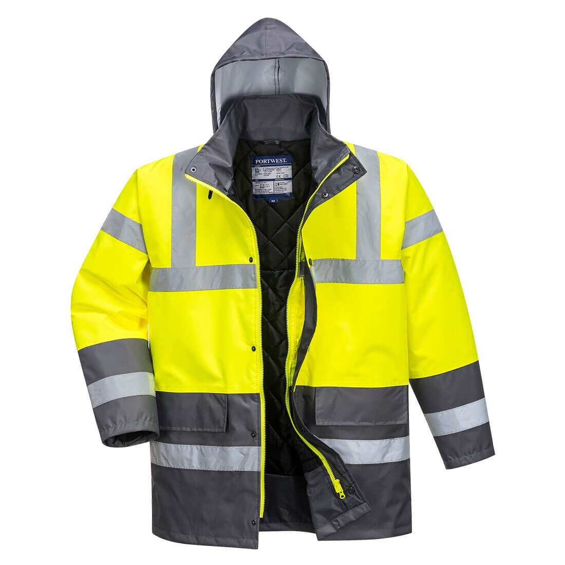 Hi-Vis Kontrast Winter Verkehrsjacke