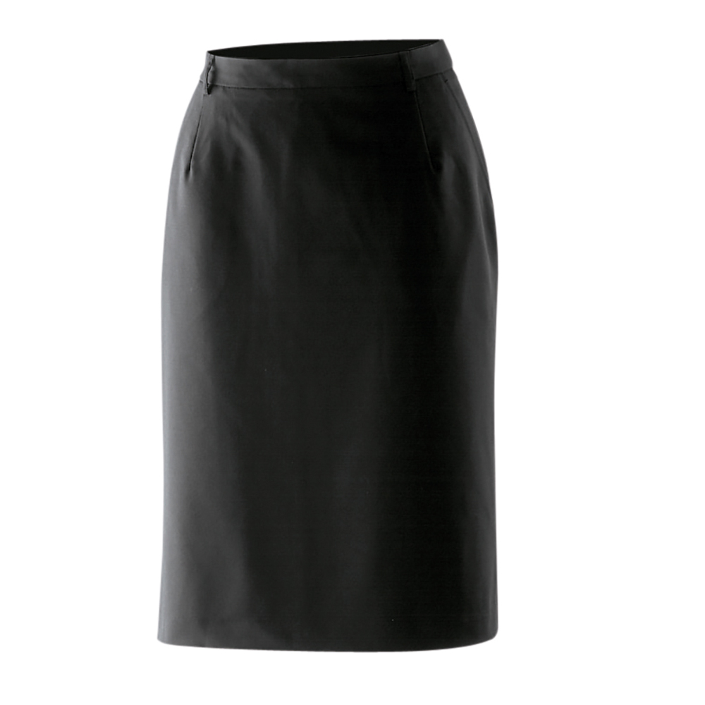 Damen Rock, Länge 60 cm, schwarz