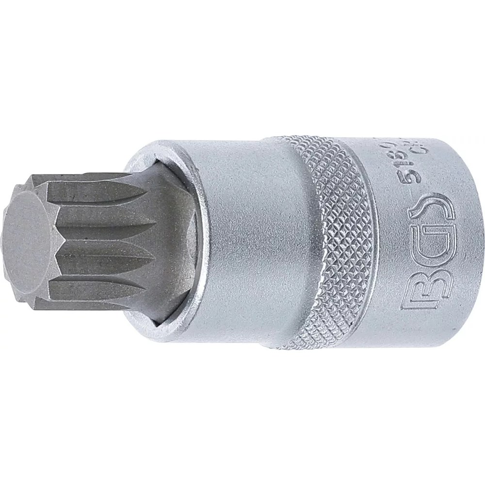 Bit-Einsatz, Antrieb Innenvierkant 12,5 mm (1/2"), Innenvielzahn (für XZN) M17