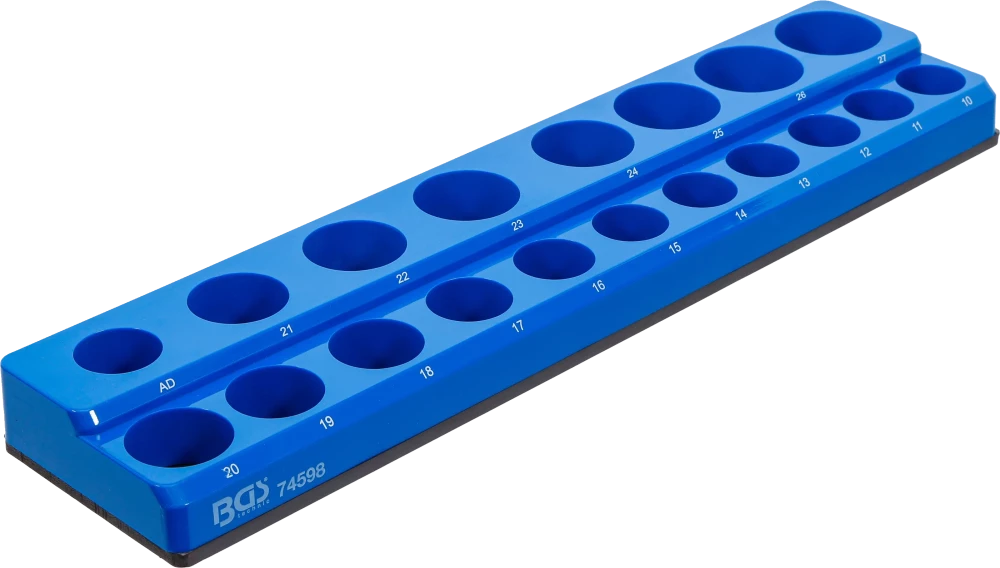 Kunststoffhalter für Steckschlüssel-Einsätze, magnetisch, 12,5 mm (1/2")