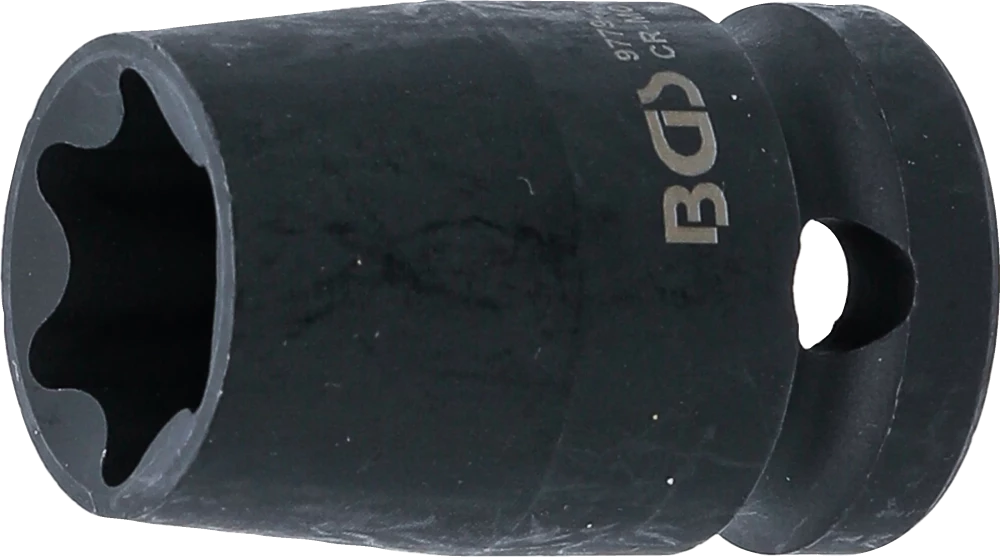 Kraft-Steckschlüssel-Einsatz E-Profil, Antrieb Innenvierkant 12,5 mm (1/2"), SW E20